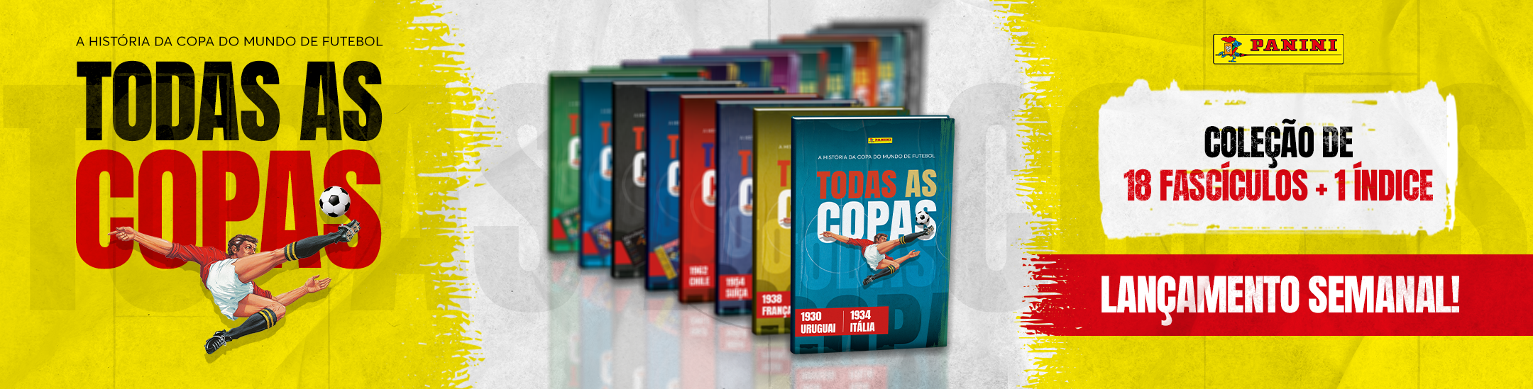 Todas as Copas — Coleção FIFA World Cup 2026