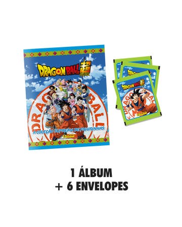 Dragon Ball Super - Álbum + 6 Envelopes