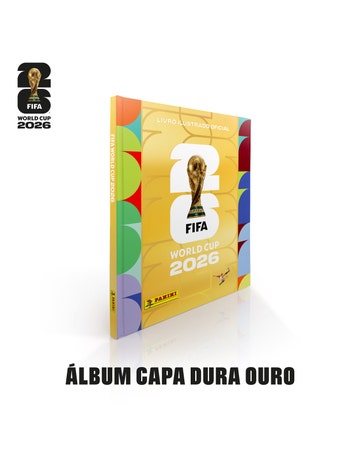 FIFA World Cup 2026 - Álbum Capa Dura Ouro